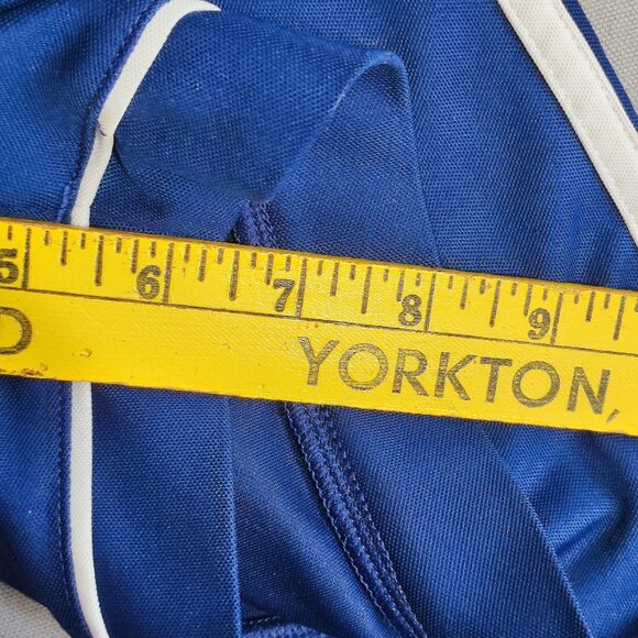 Adidas Climalite athletic shorts boys XL blue with 3 white stripes - Picture 15 of 16